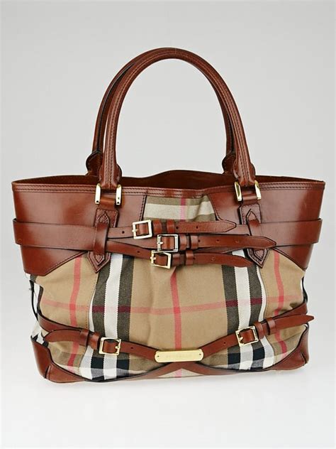 burberry bridle leather lynher tote|Burberry Leather Bridle Medium Lynher Tote .